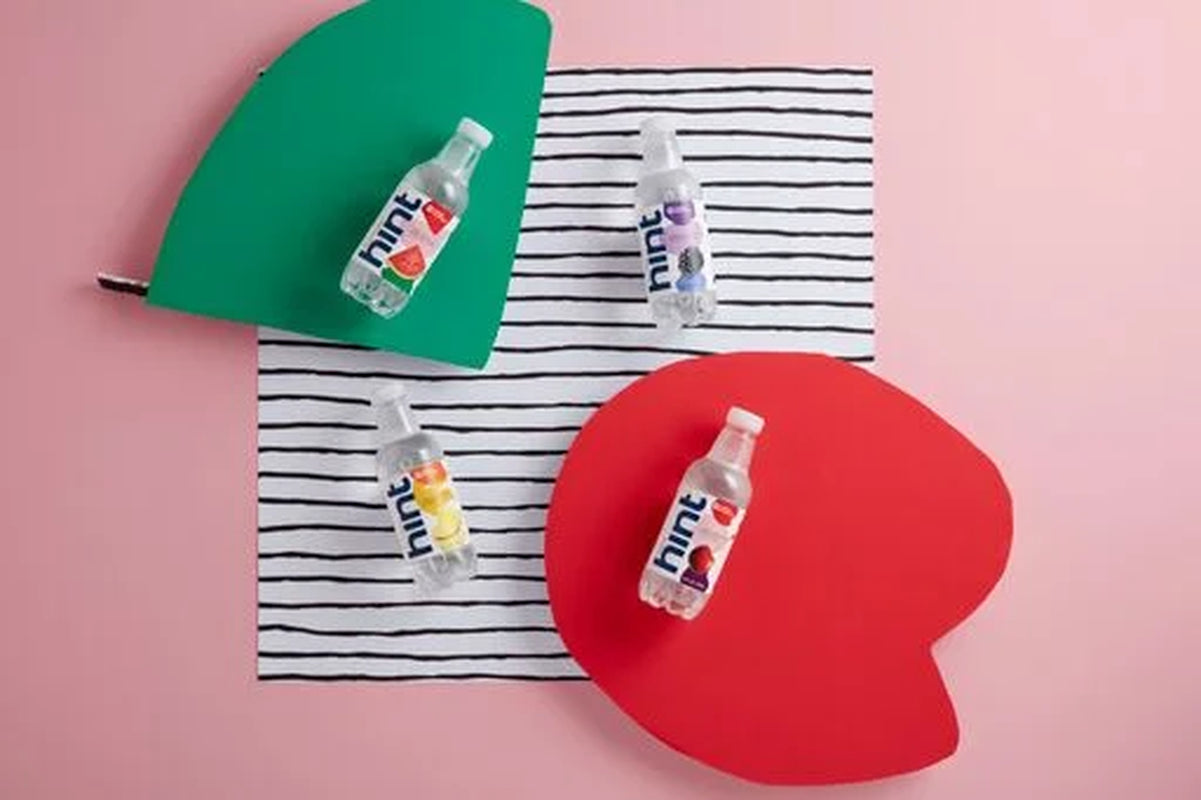 Variety Pack of Flavored Water: Pineapple, Watermelon, Blackberry, and Cherry, 16 Fl Oz, 12 Count