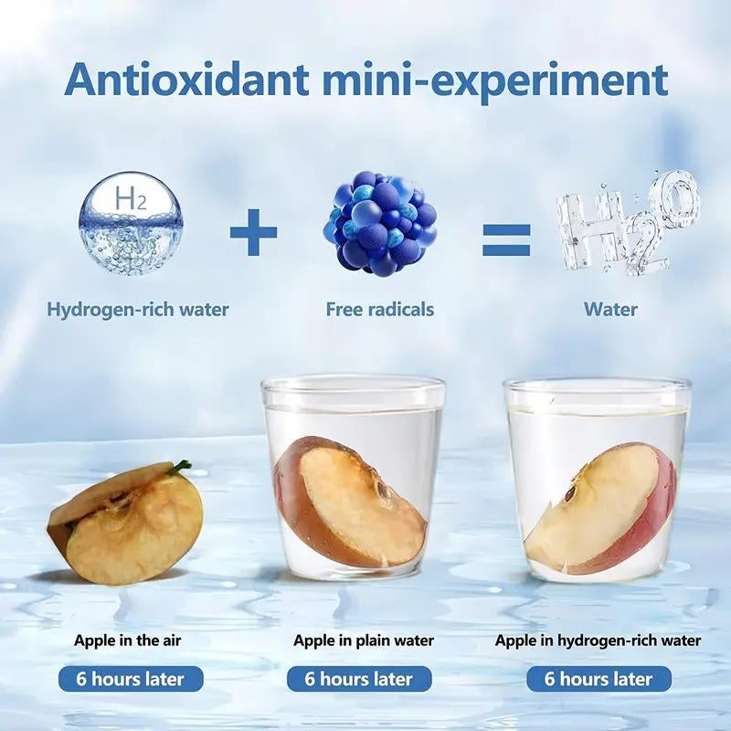 Hydrogen Infusion Water Bottle for Enhanced Hydration