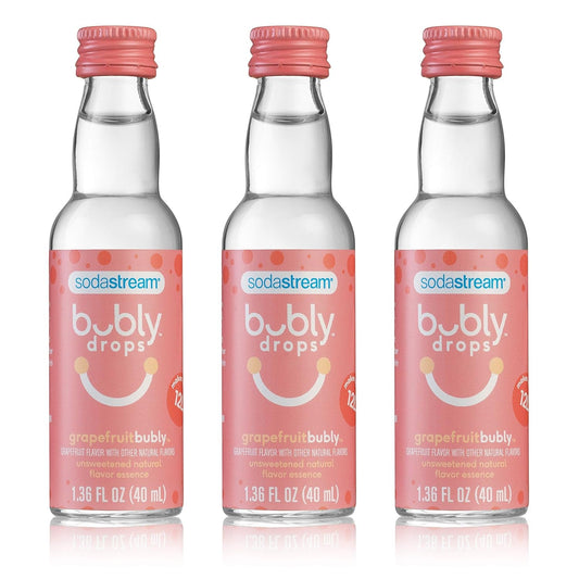 Bubly Grapefruit Flavor Drops, 1.36 oz (Pack of 3)