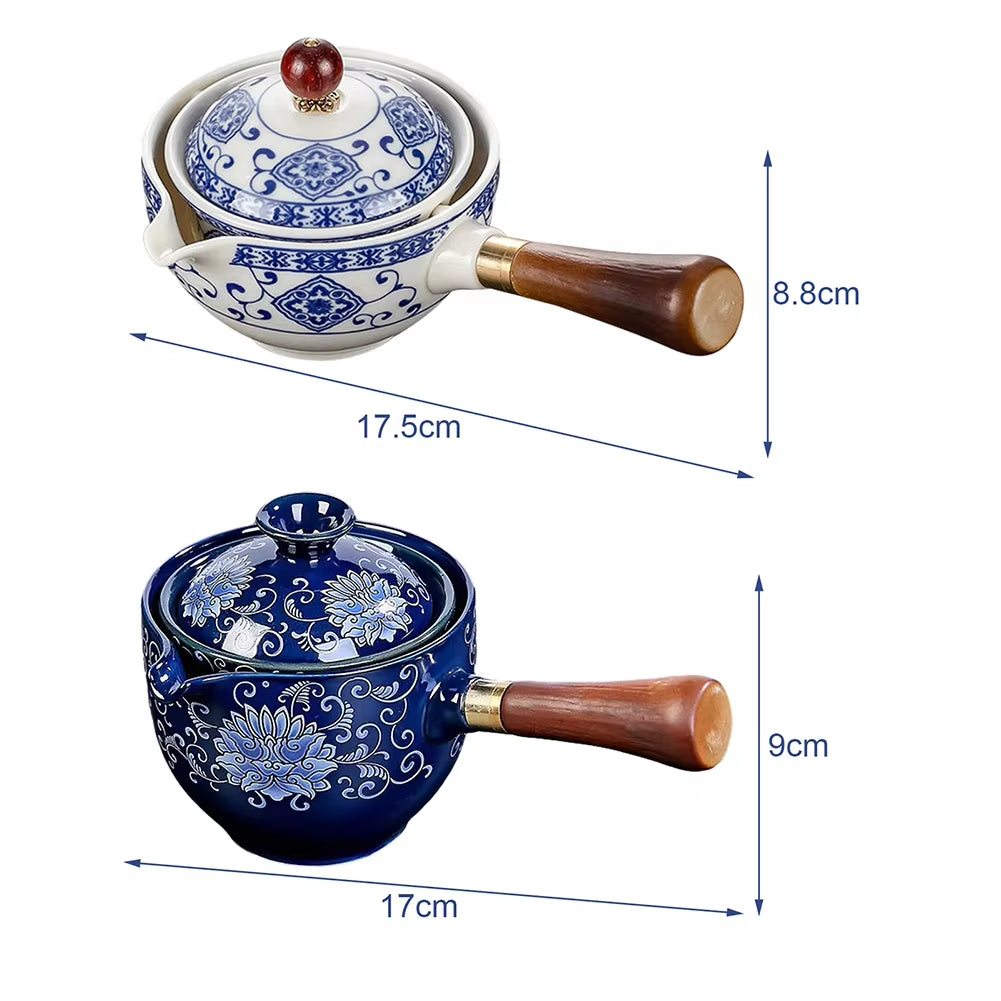 Elevate Your Tea Time with a Portable Chinese Gongfu Set – Perfect Gift for Christmas! 🍵✨